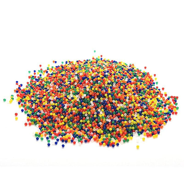 10000pcs colored orbeez soft crystal soil beads grow water beads mud magic jelly balls water toys - LADSPAD.UK
